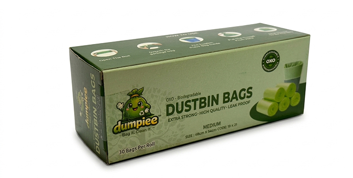 Dumpiee box packaging