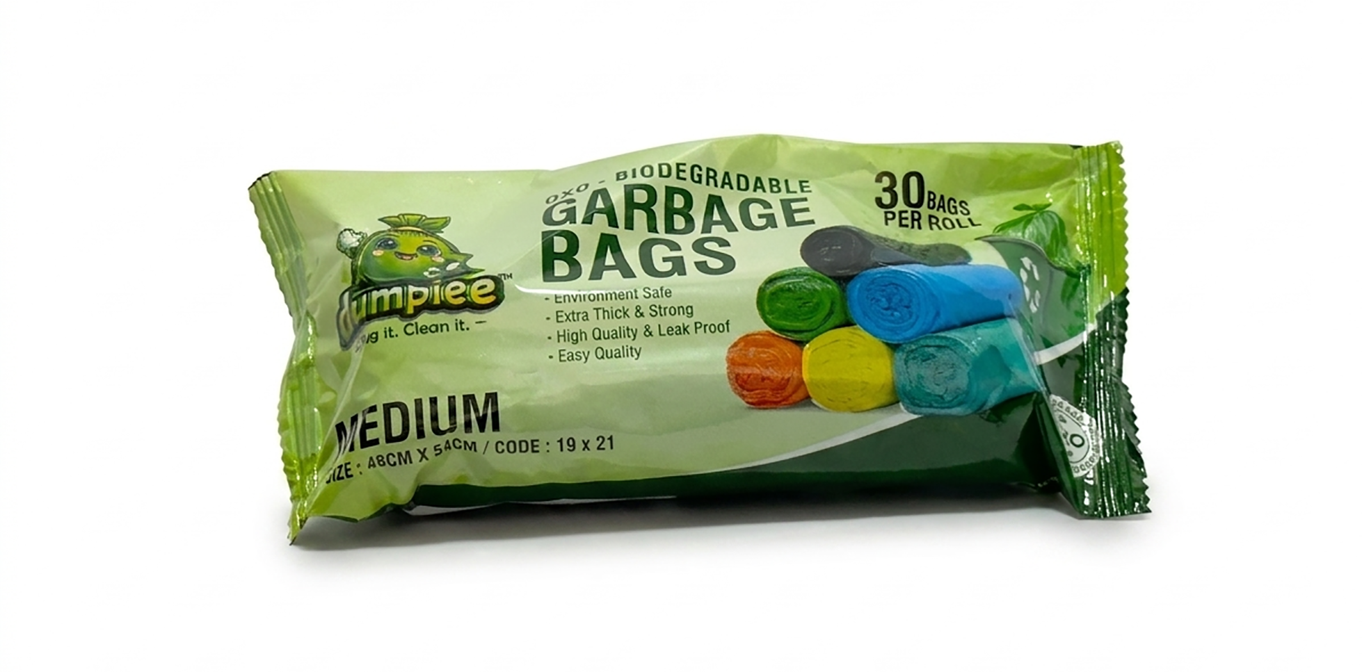 Printed Dumpiee pouch packaging